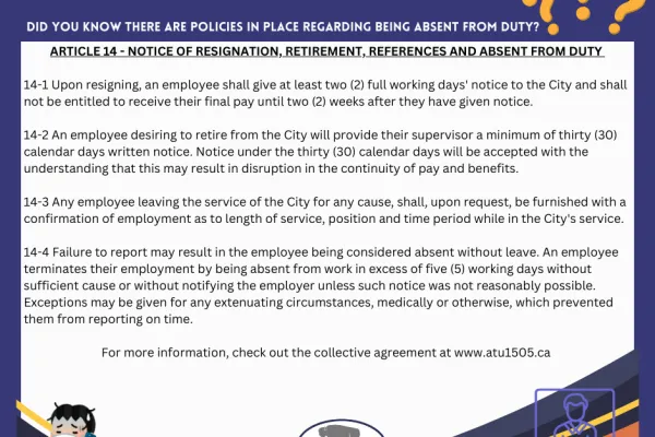 DYK absent from duty