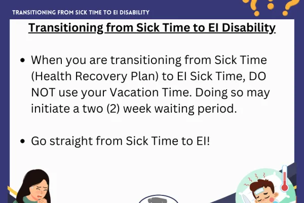 DYK sick time trans