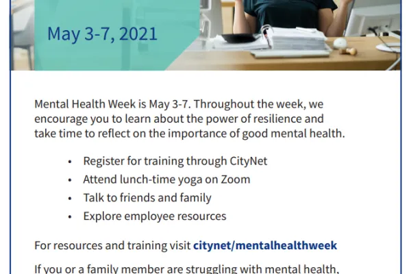 mental health week 
