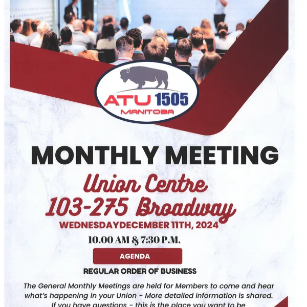 Dec 2024 meeting notice