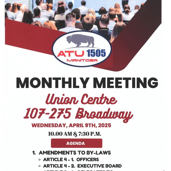 Monthly Meeting April 2025